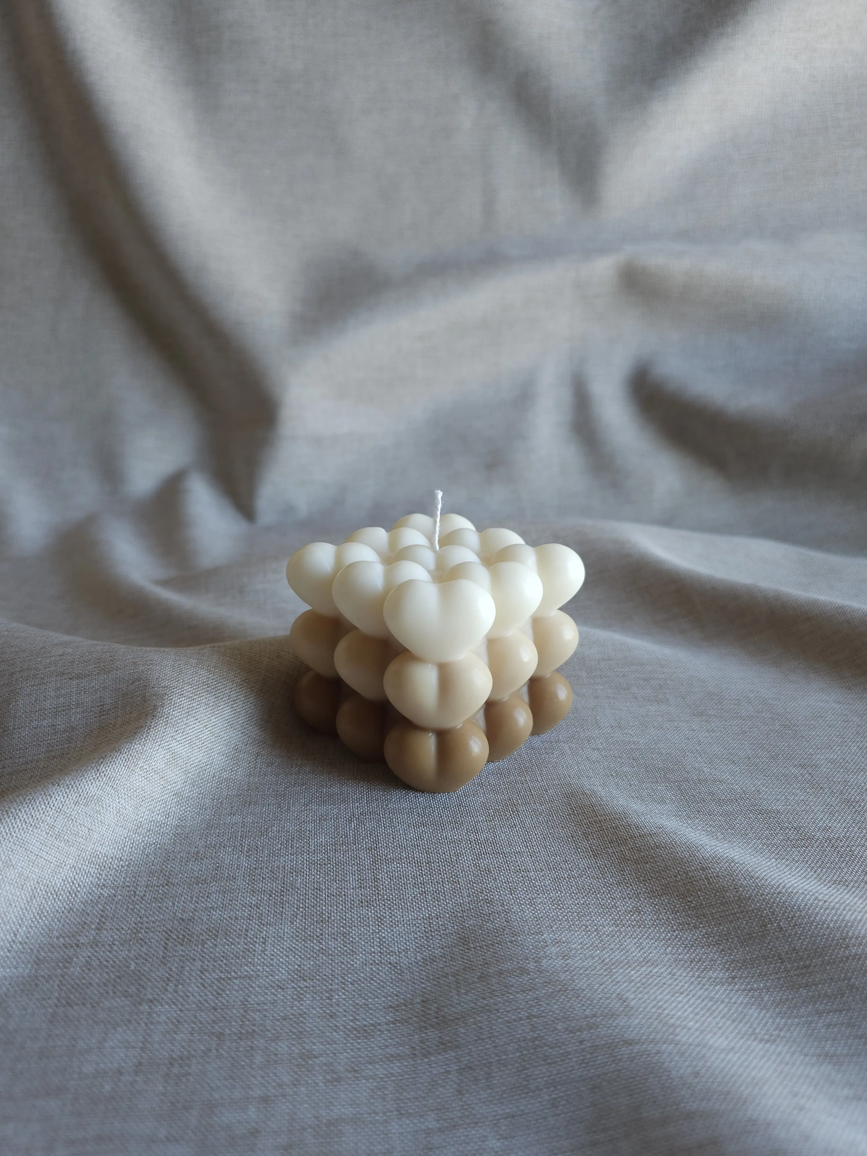 Bougie Bubble Cœur