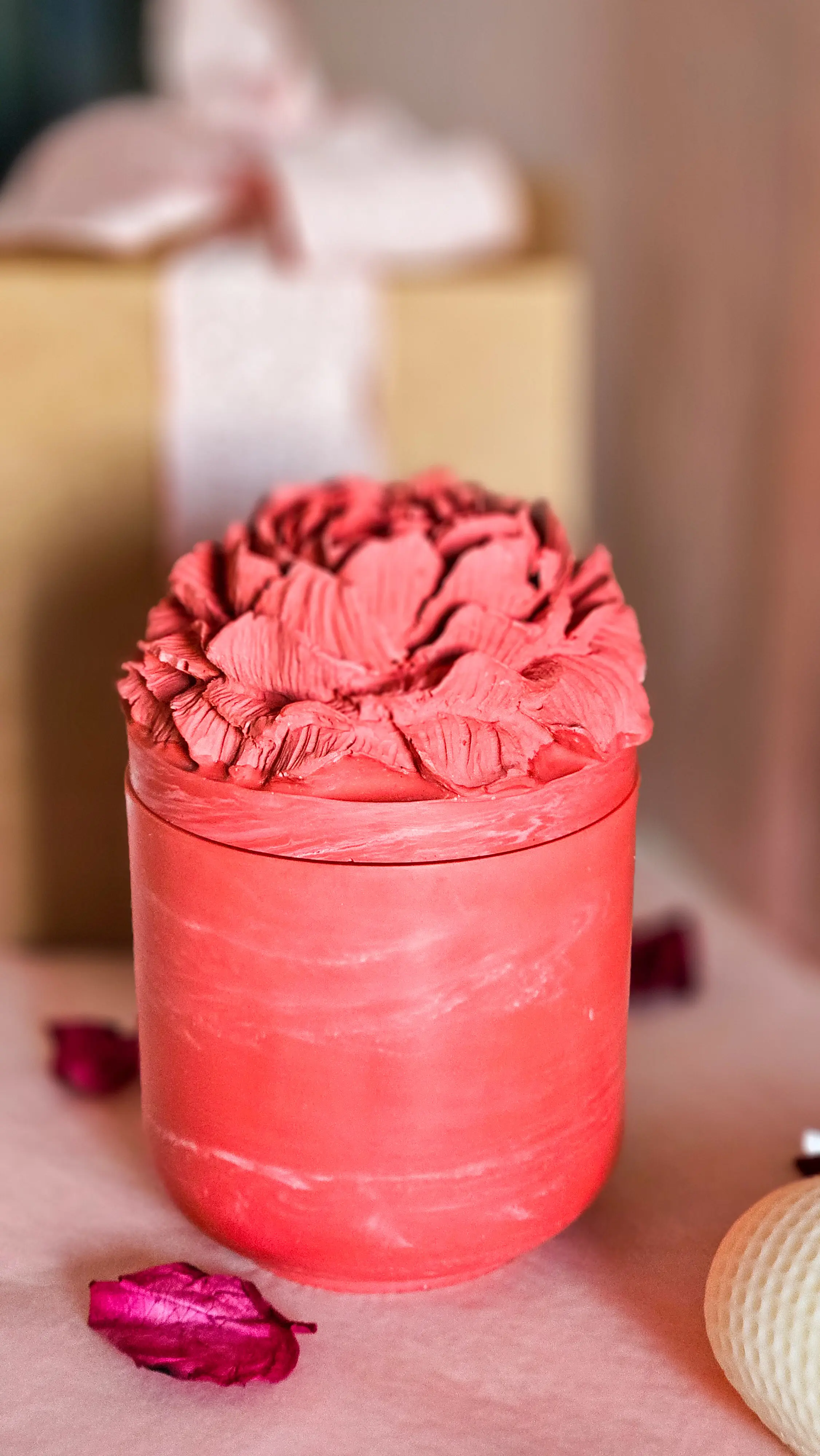 Bougie Saint-Valentin