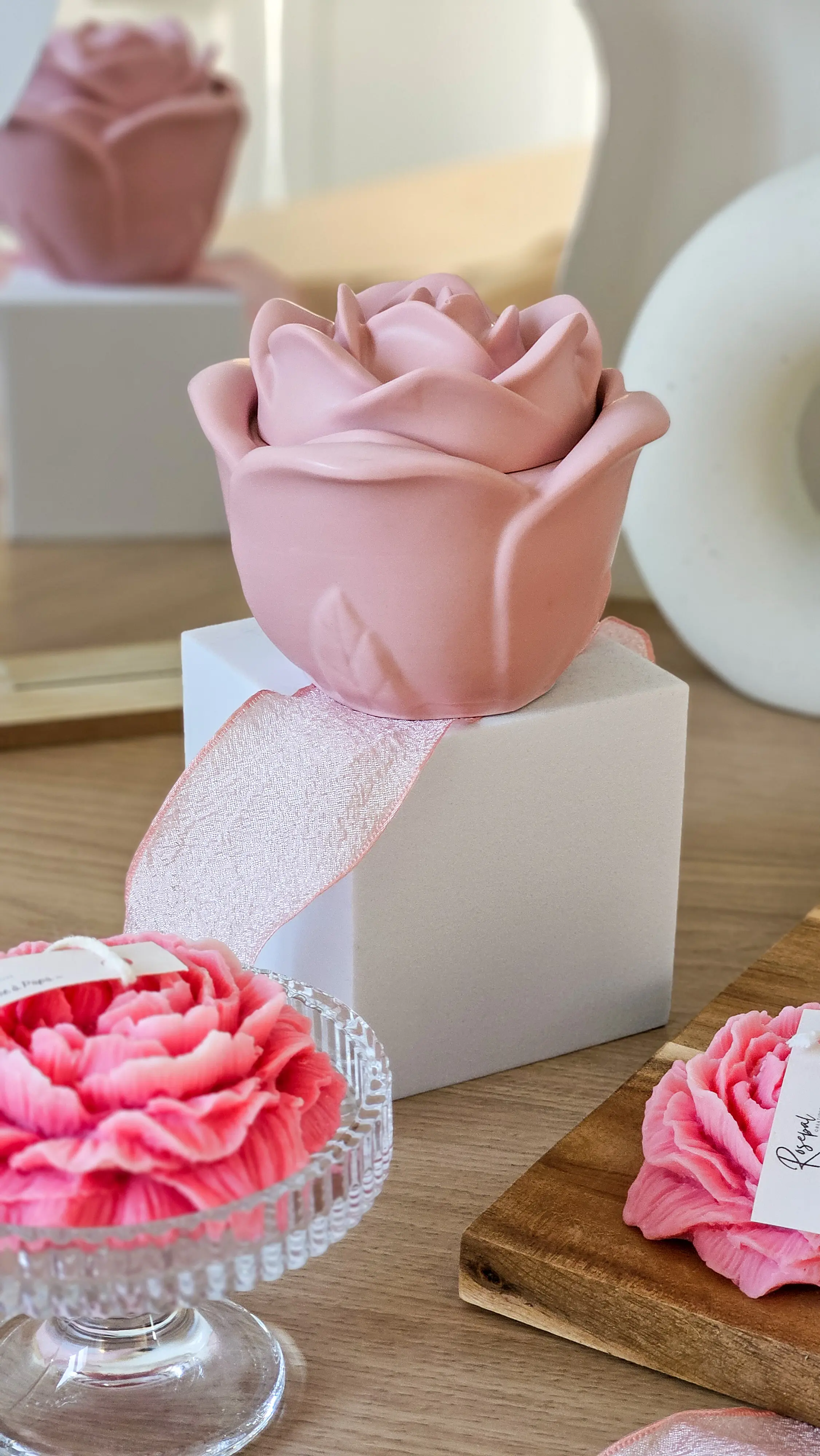 Bougie La Rose